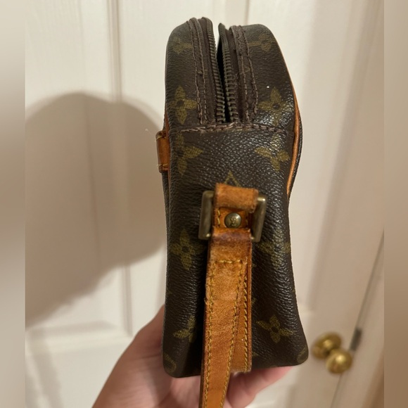 Louis Vuitton Senlis Crossbody Shoulder Bag Monogram Brown with LV lock (no key) - Picture 13 of 16